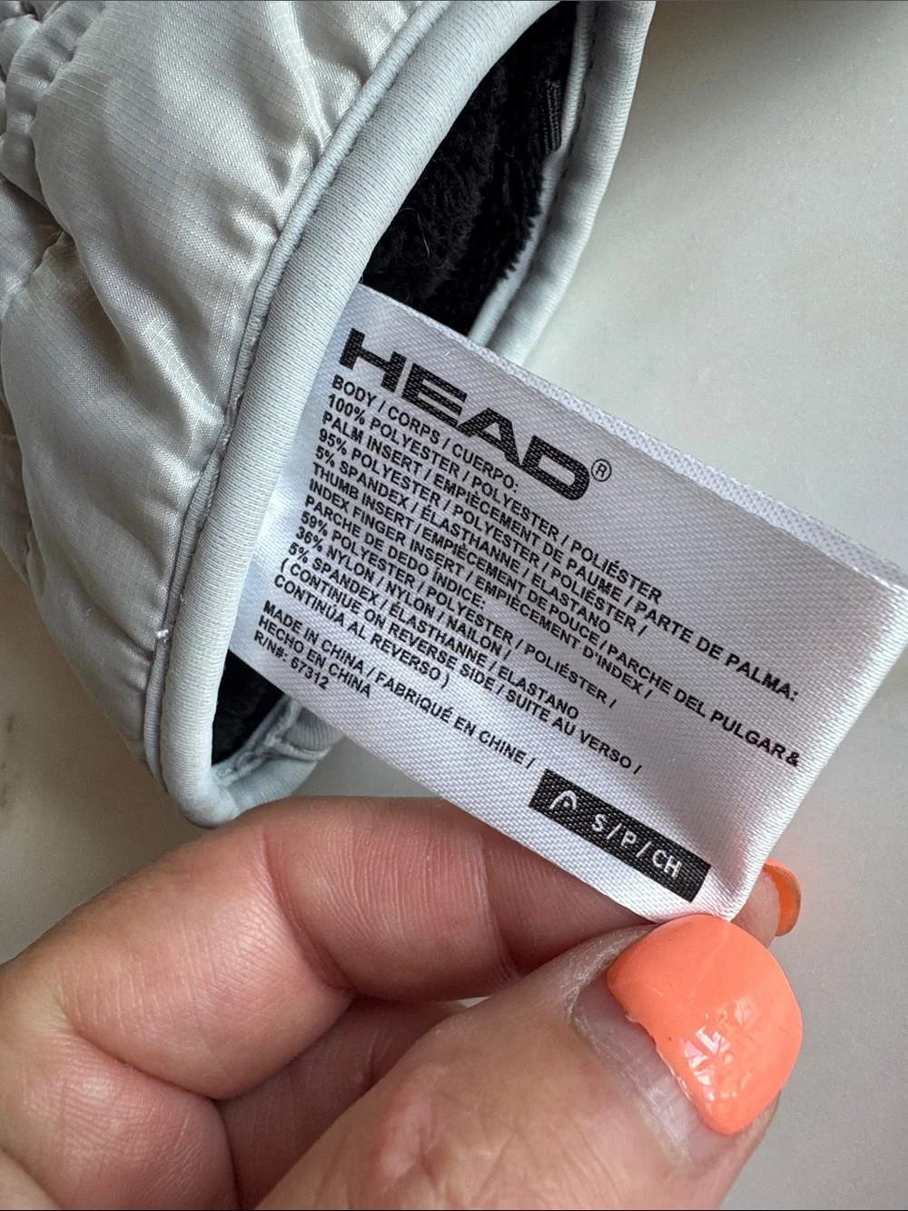 HEAD Waterproof Hybrid Sensatec Insulated Touchscreen Gloves Women’s Small